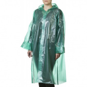 Плащ-дождевик STAYER  полиэтиленовый (зеленый цвет, размер S-XL)